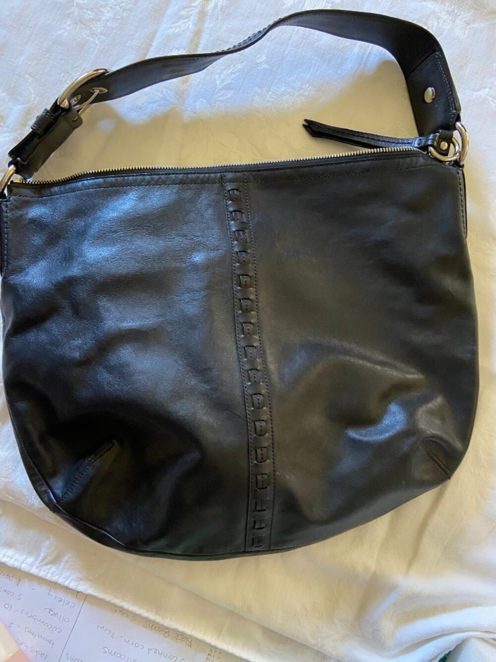 Coach Vintage Hobo Purse with Buckle Strap